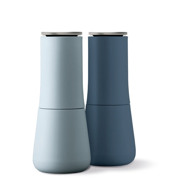 Joseph Joseph Milltop™ Salt & Pepper Mills - Sky - Gourmet Gear