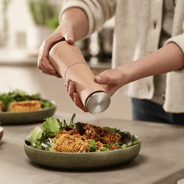 Joseph Joseph Milltop™ Wood Pepper Mill - Gourmet Gear