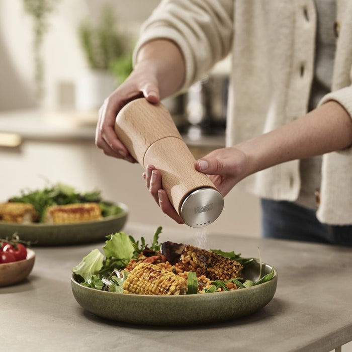 Joseph Joseph Milltop™ Wood Salt Mill - Gourmet Gear