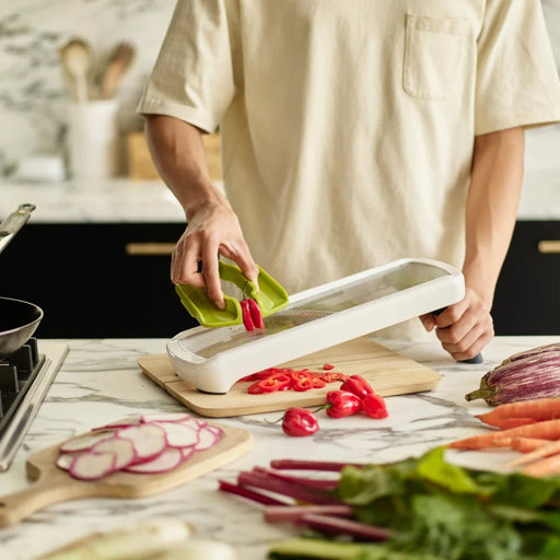 Joseph Joseph Multi - Grip Mandoline™ Plus - White - Gourmet Gear