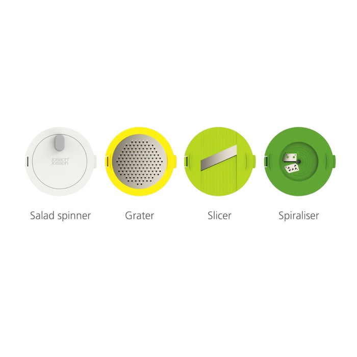 Joseph Joseph Multi - Prep™ 4 - piece Salad Preparation Set - Gourmet Gear