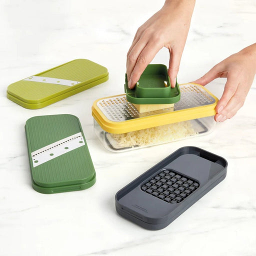 Joseph Joseph Multi - Prep™ Compact Multicolour 4 - Piece Grater & Slicer - Gourmet Gear