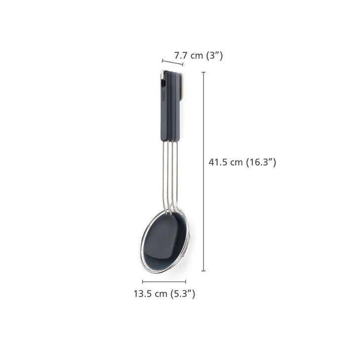 Joseph Joseph Nest™ Fusion 3 - Piece Wok Utensil Set Black - Gourmet Gear