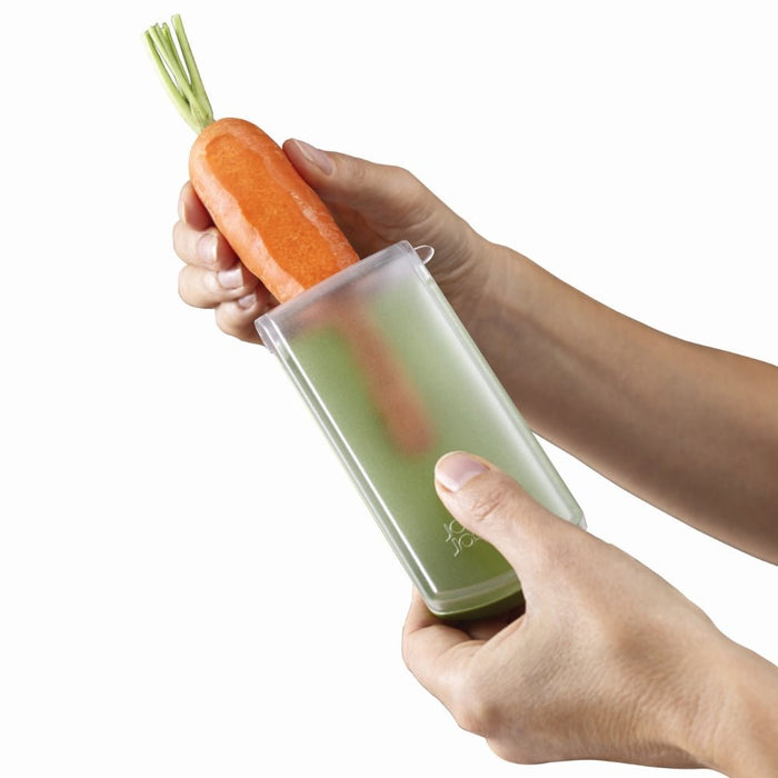 Joseph Joseph PeelStore™ Waste Collecting Peeler - Green - Gourmet Gear