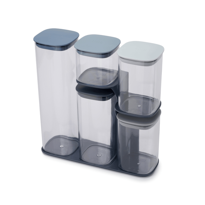 Joseph Joseph Podium™ 5 - piece Storage Container Set - Sky (Editions) - Gourmet Gear