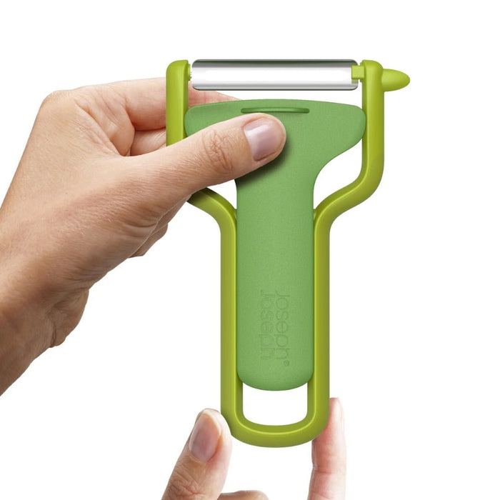 Joseph Joseph SafeStore™ Straight Peeler - Green - Gourmet Gear