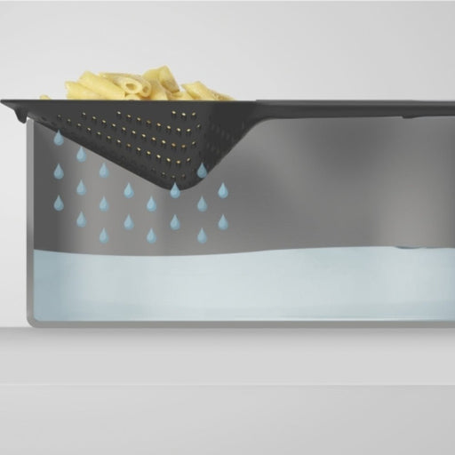 Joseph Joseph Scoop™ Plus Colander - Grey/ Green - Gourmet Gear