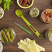 Joseph Joseph Scoop&Pick™ Antipasti Serving Set - Green - Gourmet Gear