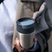 Joseph Joseph Sipp™ Steel Travel Mug with Hygienic Lid 340ml - Anthracite - Gourmet Gear