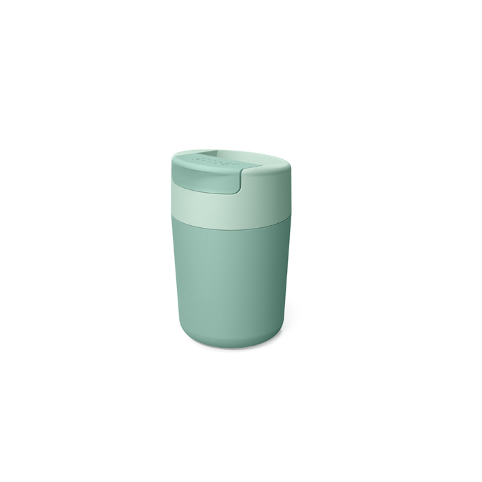 Joseph Joseph Sipp™ Travel Mug with Hygienic Lid 340ml - Green - Gourmet Gear