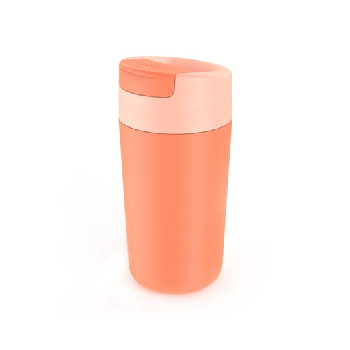 Joseph Joseph Sipp™ Travel Mug with Hygienic Lid Large 454ml - Coral - Gourmet Gear