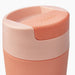 Joseph Joseph Sipp™ Travel Mug with Hygienic Lid Large 454ml - Coral - Gourmet Gear