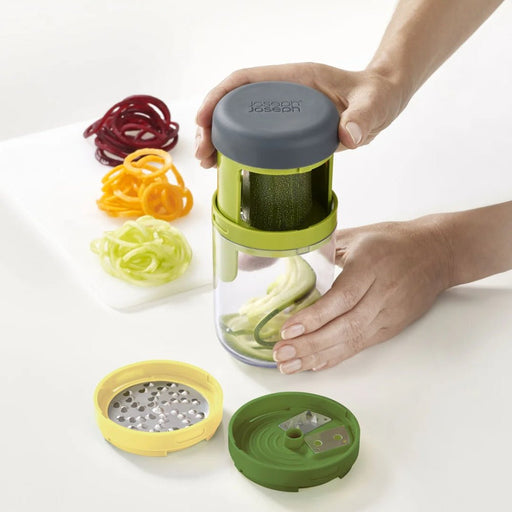 Joseph Joseph Spiro™ Hand - held Spiralizer - Green - Gourmet Gear