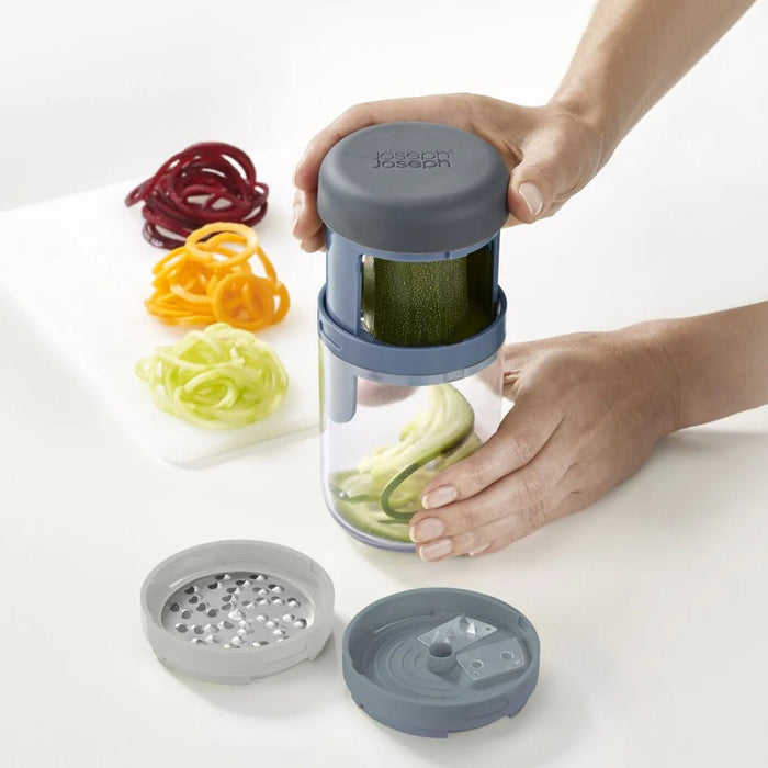 Joseph Joseph Spiro™ Hand - held Spiralizer - Sky (Editions) - Gourmet Gear