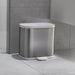Joseph Joseph Split™ 6L Stainless - Steel Waste & Recycling Bin - Gourmet Gear