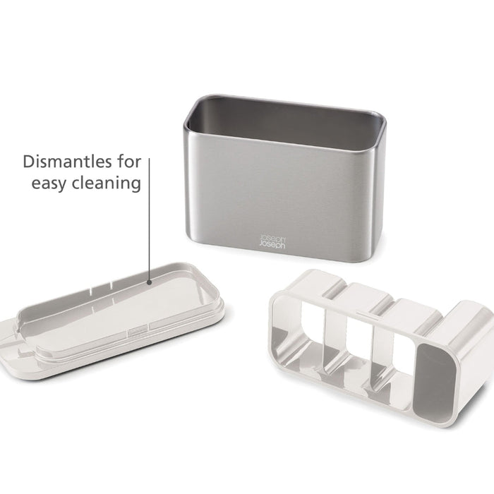 Joseph Joseph Surface™ Stainless - Steel Cutlery Drainer Stone - Gourmet Gear