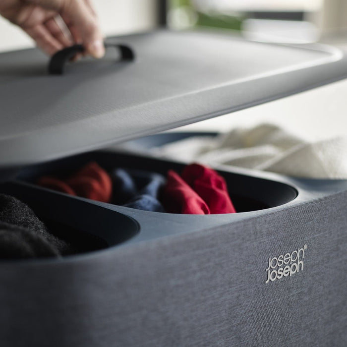 Joseph Joseph Tota Trio 90L Laundry Separation Basket – 3 Colours - Gourmet Gear