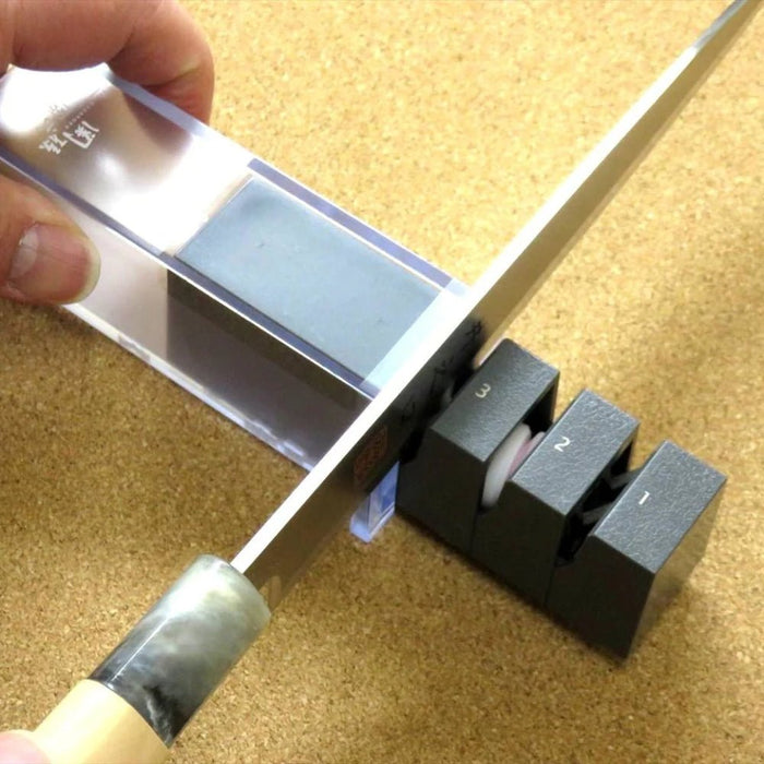 Kai Shun Seki Magoroku Knife Sharpener for single - edged Japanese Blades - Gourmet Gear