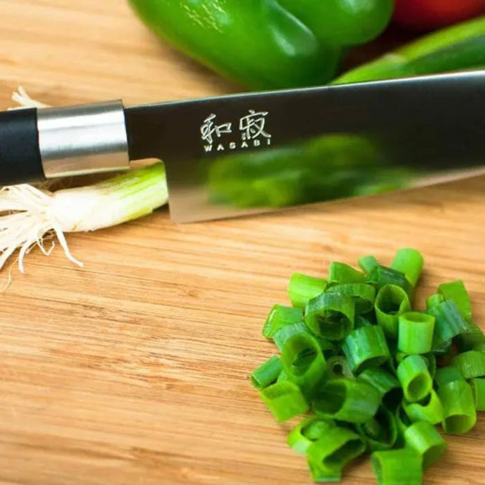 Kai Shun Wasabi Black 15cm Chef's Knife - Gourmet Gear