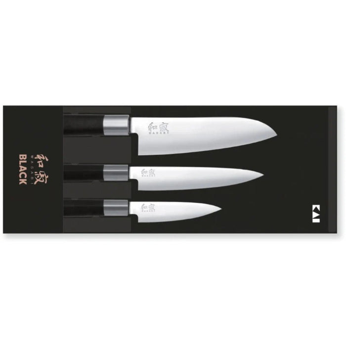 Kai Shun Wasabi Black Knife Set nr1 - 3 - piece - Gourmet Gear