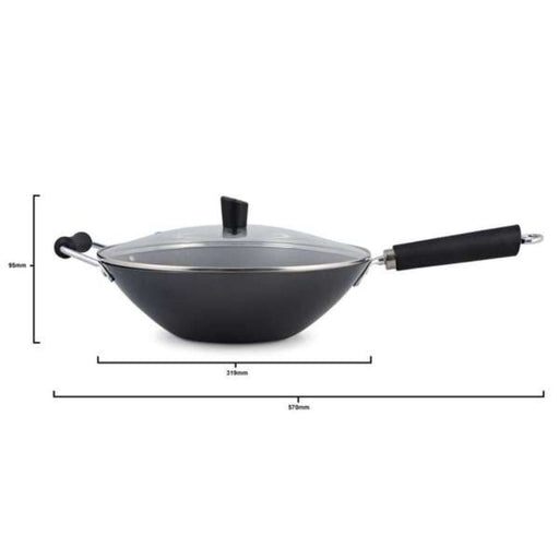 Ken Hom Excellence 31cm Non - Stick Wok Set - Gourmet Gear