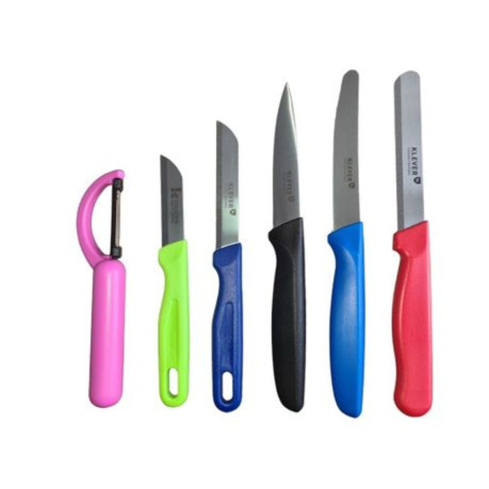 Klever Solingen Starter Knife Set of 6 - Gourmet Gear