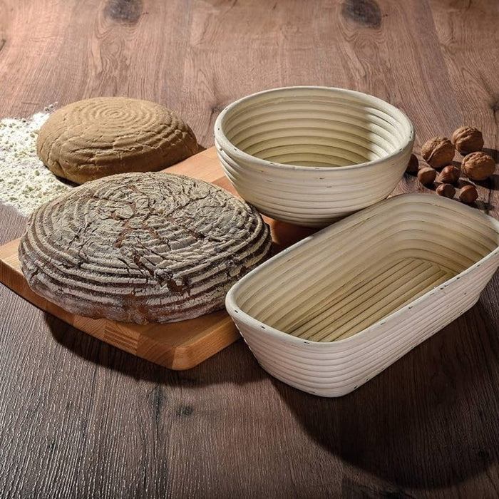 Kuchenprofi 18cm Round Proofing Basket - Gourmet Gear