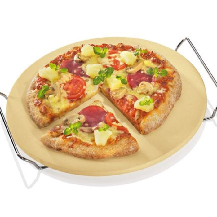 Kuchenprofi Pizza Stone with Rack 30cm - Gourmet Gear