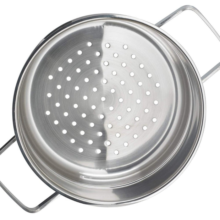 Kuchenprofi San Remo Pot & Lid Set with Steaming Insert 20cm/3L - Gourmet Gear