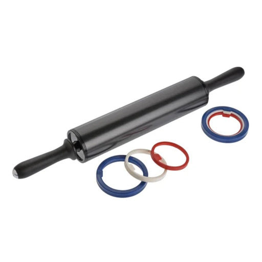 Kuechenprofi Adjustable Rolling Pin - Black - Gourmet Gear