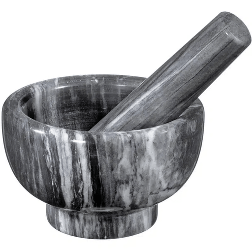 Kuechenprofi Marble Mortar and Pestle Grey/White - Gourmet Gear