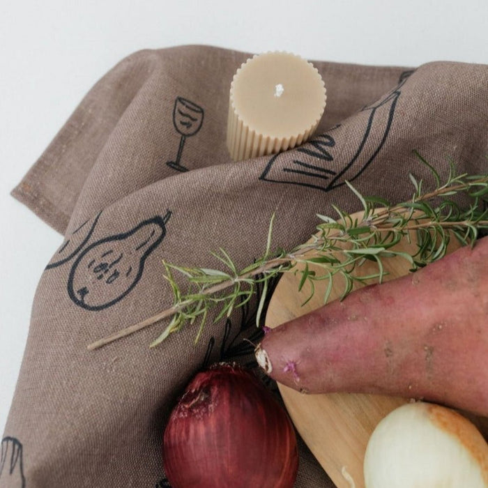 Kumoya Elm Linen Napkin - Set of 4 - Gourmet Gear