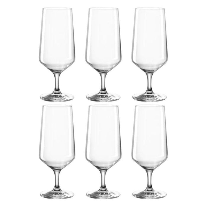 Leonardo Puccini Beer Glass 410ml - Set of 6 - Gourmet Gear