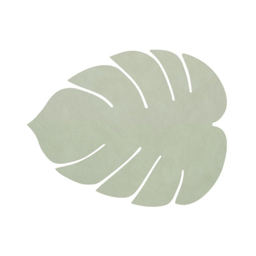 LIND DNA Monstera Leaf Nupo Leather Table Mat Large - 3 Colours - Gourmet Gear