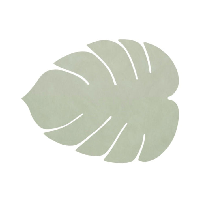 LIND DNA Monstera Leaf Nupo Leather Table Mat Large - 3 Colours - Gourmet Gear