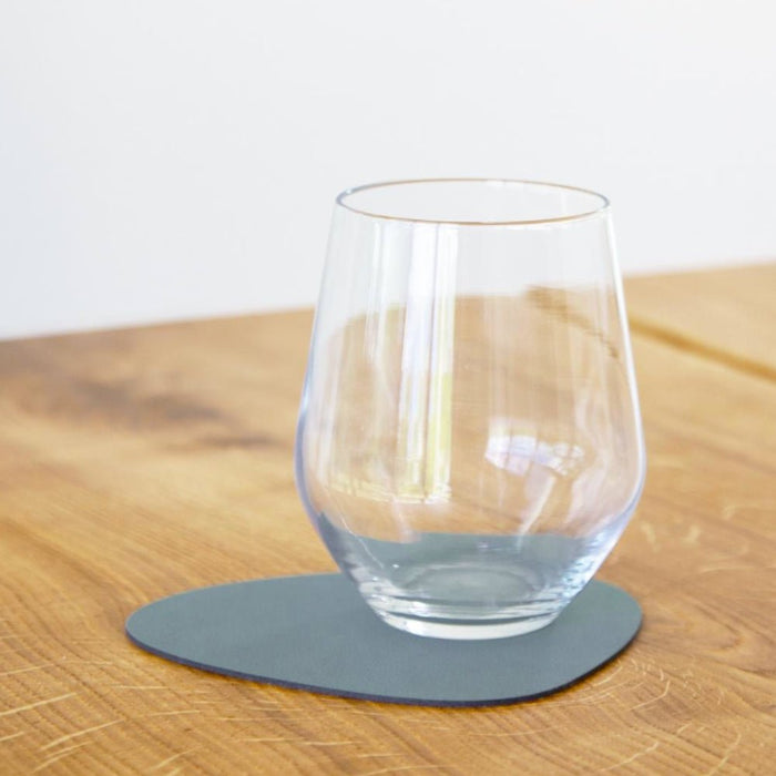 LIND DNA Nupo Leather Coaster Set of 4 - Pastel Green - Gourmet Gear