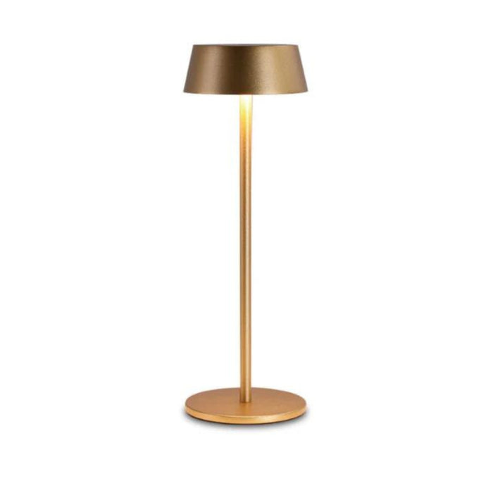 Lola Smooth Shade Gold | Black | White | Coffee Rechargeable Table Lamp