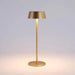 Lola Smooth Shade Gold | Black | White | Coffee Rechargeable Table Lamp - Gourmet Gear