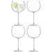 LSA International Borough Gin Balloon Glasses, Set of 4 - Gourmet Gear