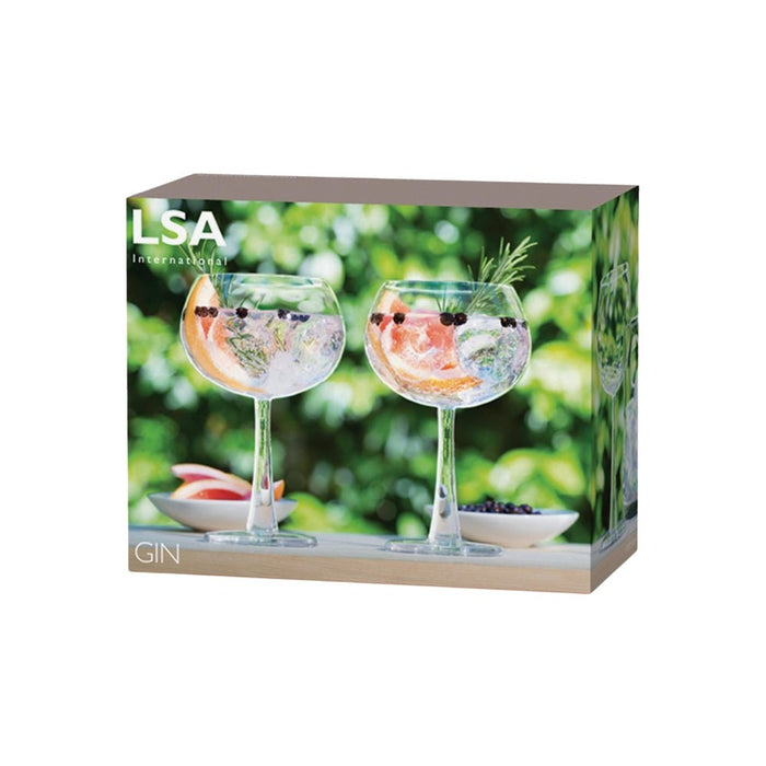LSA International Gin Balloon Glasses, Set of 2 - Gourmet Gear