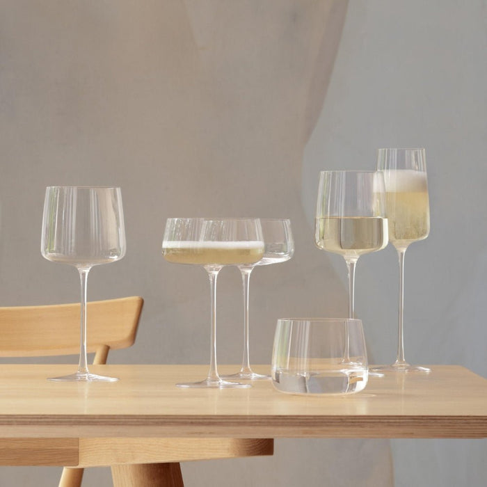 LSA International Metropolitan White Wine Glass 350ml, Set of 4 - Gourmet Gear