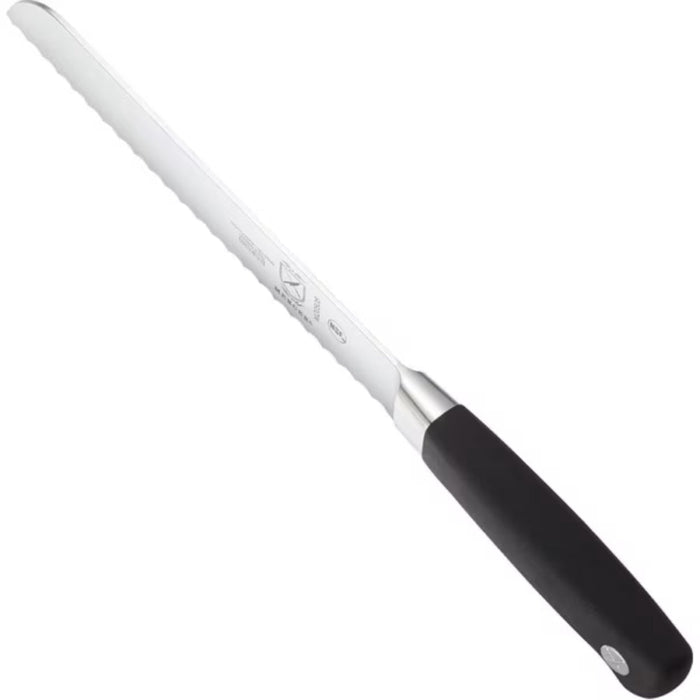 Mercer Culinary Genesis Wavy Edge Wide Bread Knife 20cm - Black - Gourmet Gear