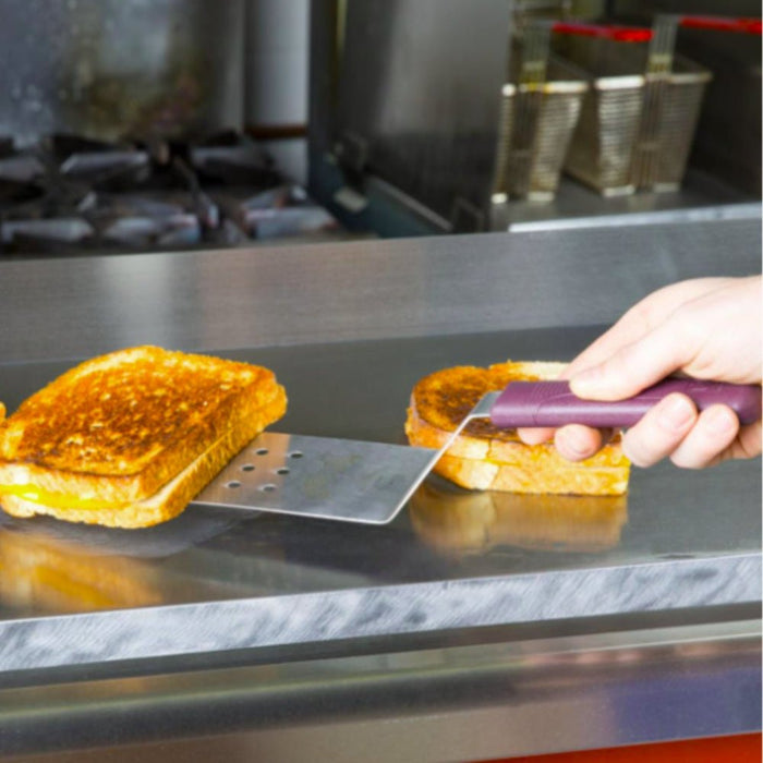 Mercer Culinary Hell's Handle Perforated Turner 20 cm x 7 cm - Gourmet Gear