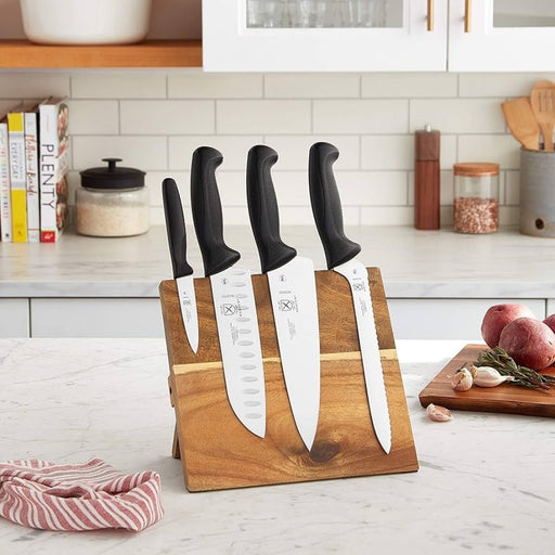Mercer Culinary Millenia Bamboo 5 piece Magnetic board and Knife set - Gourmet Gear