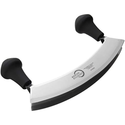 Mercer Culinary Millenia Double Blade Mezzaluna PP Handles 20cm - Gourmet Gear