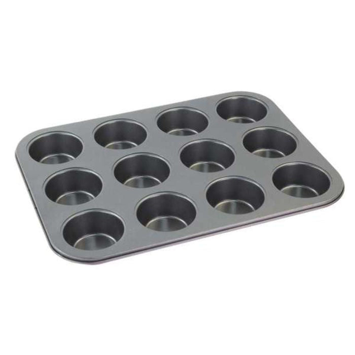 Metalix Non - Stick 12 Cup Muffin Pan - Gourmet Gear
