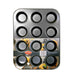 Metalix Non - Stick 12 Cup Muffin Pan - Gourmet Gear