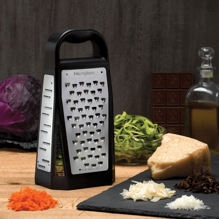 Microplane Elite Box Grater - Black - Gourmet Gear
