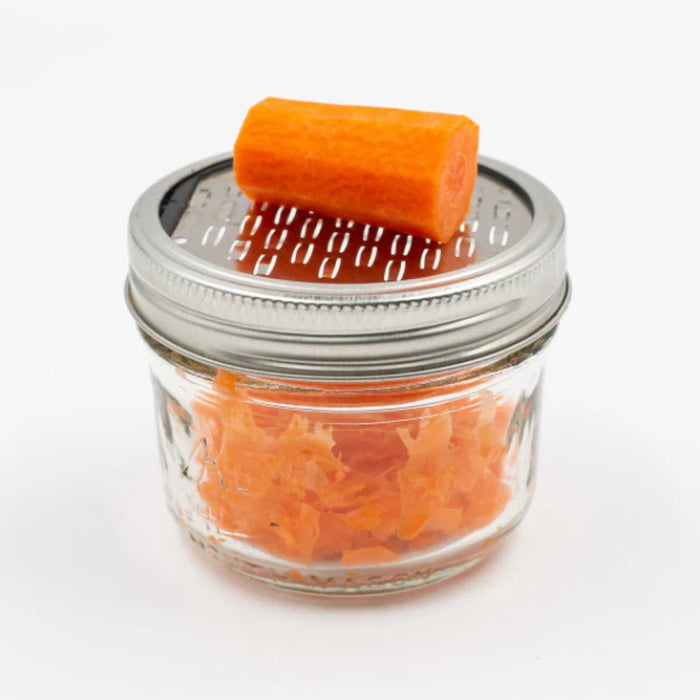 Microplane Mason Jar Lid Grater Set of 2 - Gourmet Gear