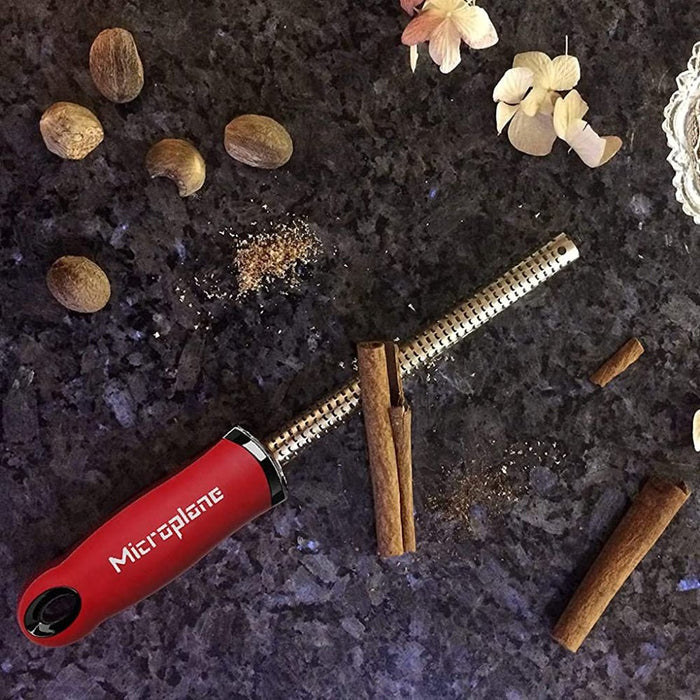 Microplane Premium Spice Grater - Red - Gourmet Gear